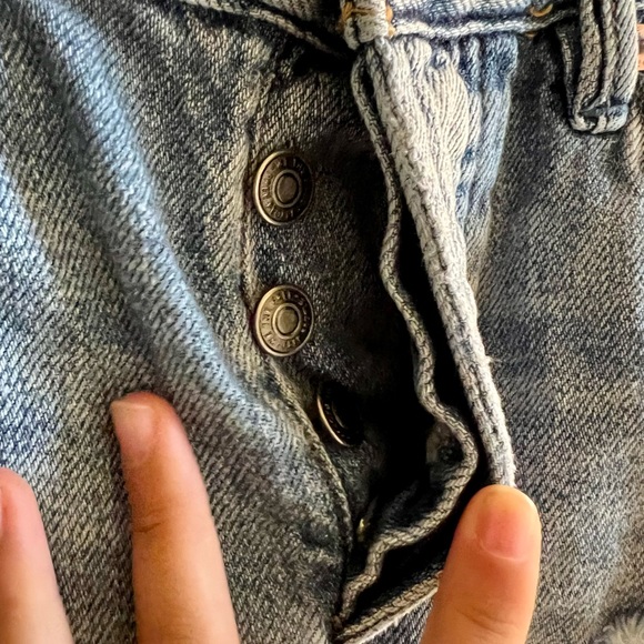 FREE PEOPLE denim shorts - Picture 11 of 13